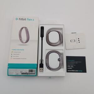 Fitbit Flex 2 Fitness Wristband Lavender Activity Sleep Tracker Swimproof